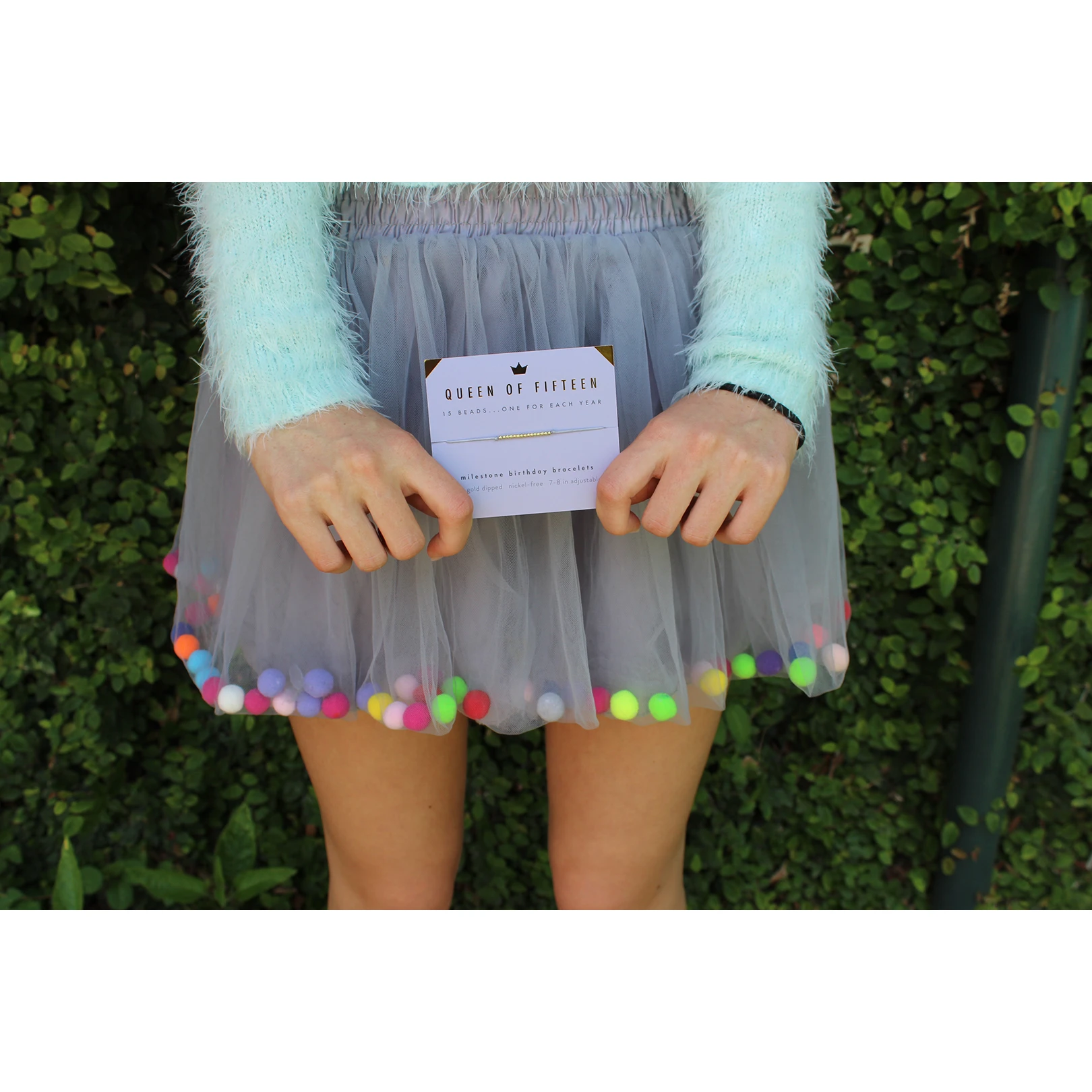 Sentiments Bracelet - Queen Of Fifteen