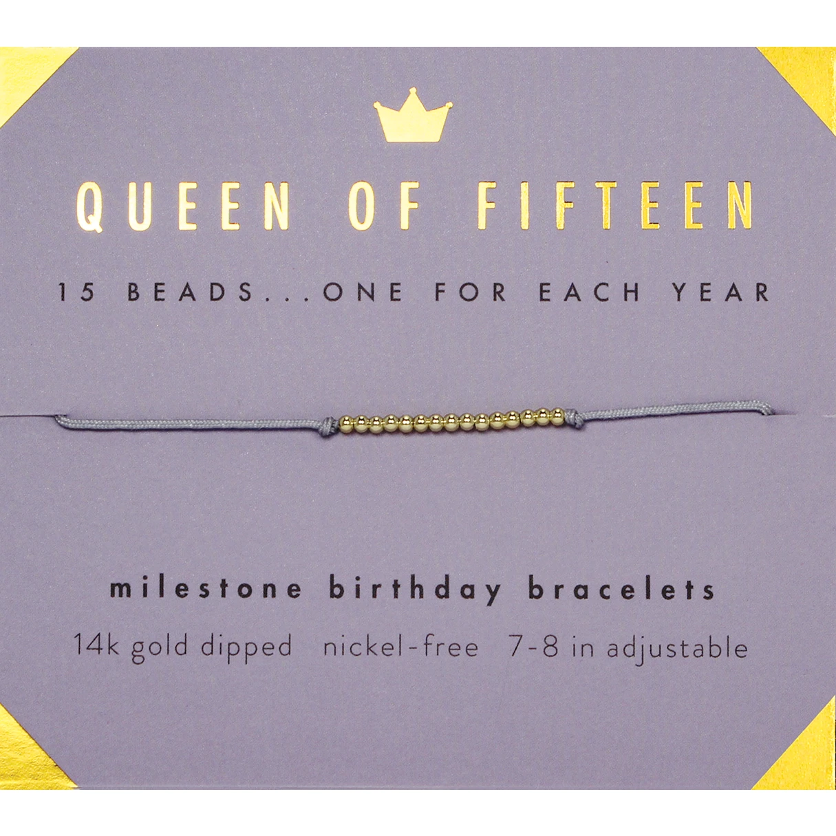 Sentiments Bracelet - Queen Of Fifteen