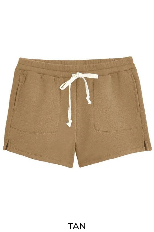 Sweat Short-TAN