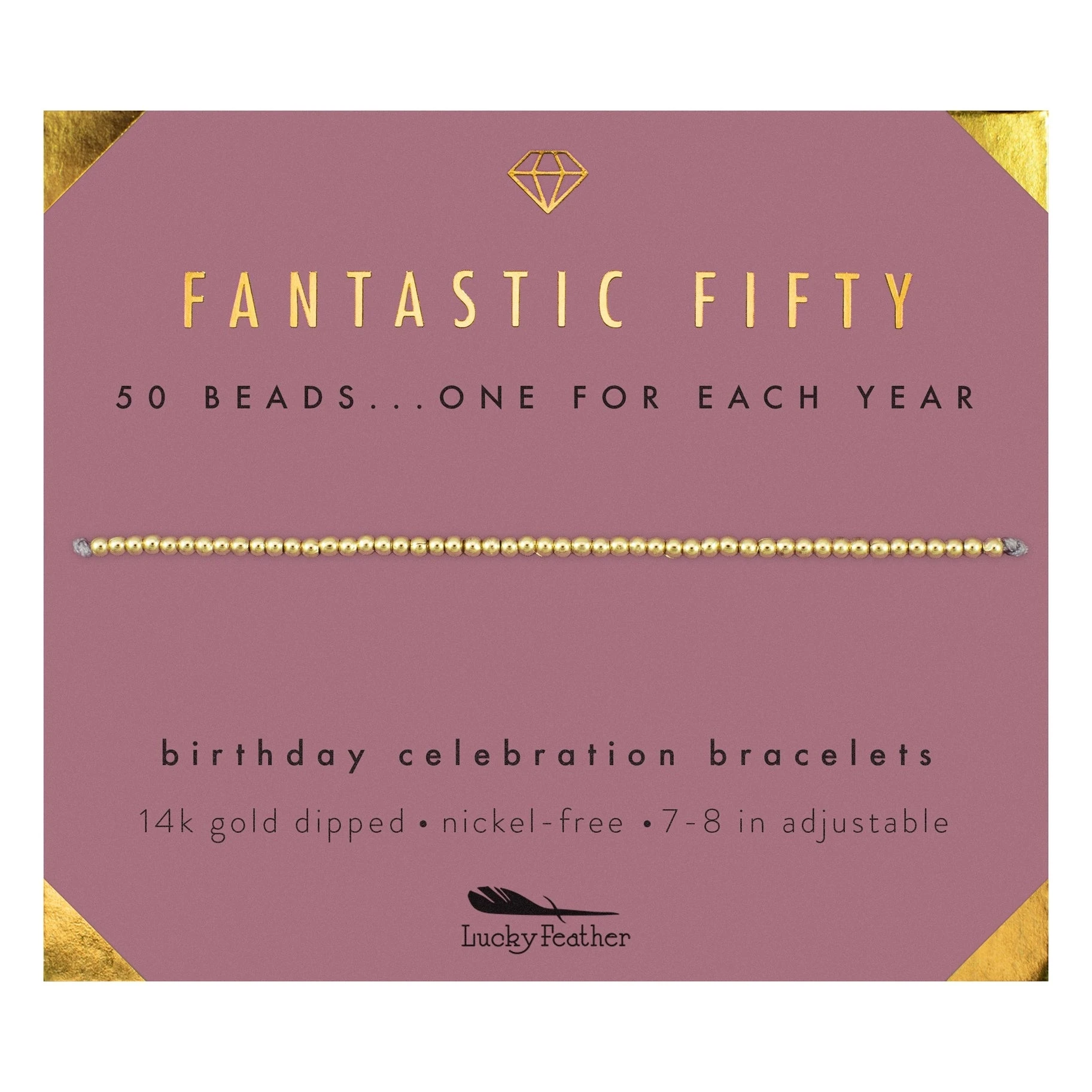 Sentiments Bracelet - Fantastic Fifty