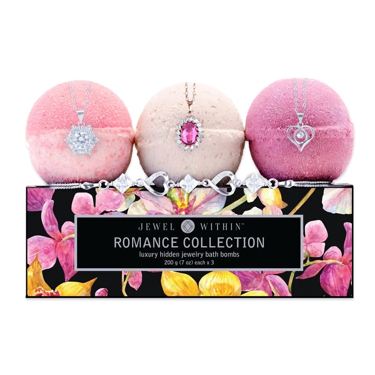 Jewelry Bath Bombs - Romance Collection