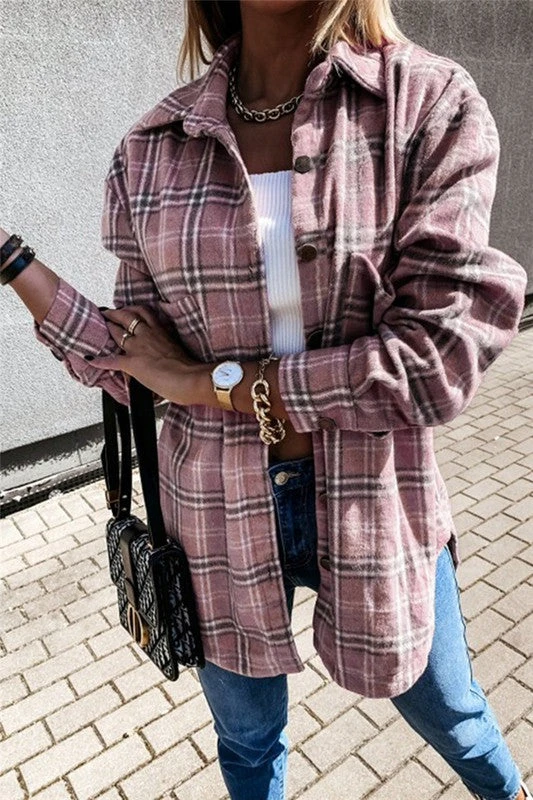 Courageous Shacket - PINK