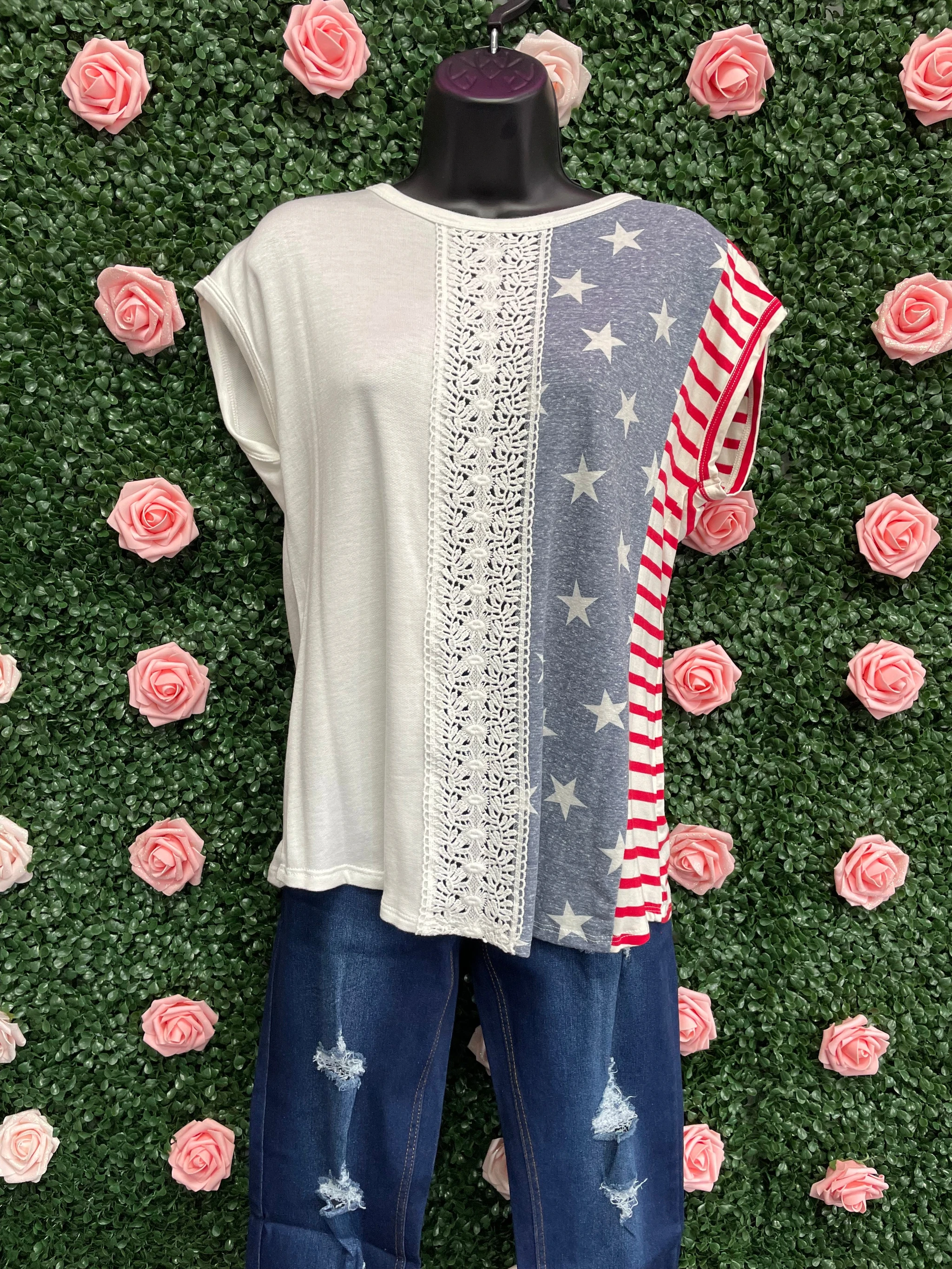 Stars, Stripes, and Lace!