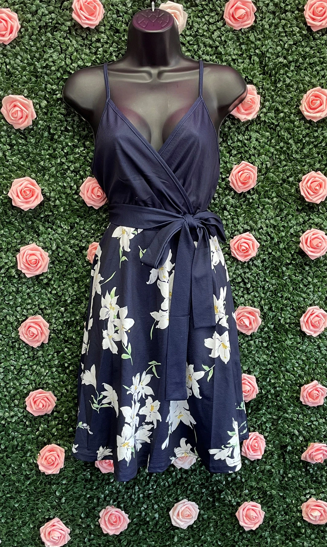 Daylily Dress - NAVY