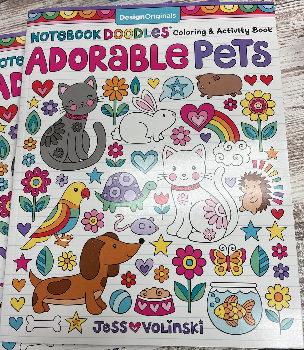 Adorable Pets Coloring Book