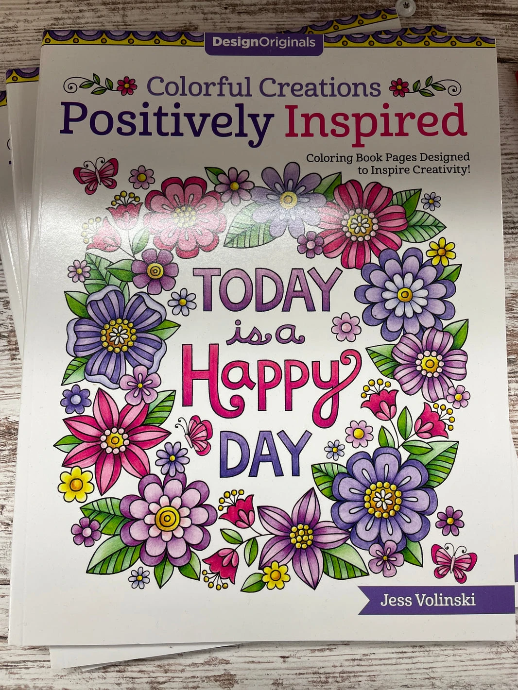 Positively Inspired Coloring Book