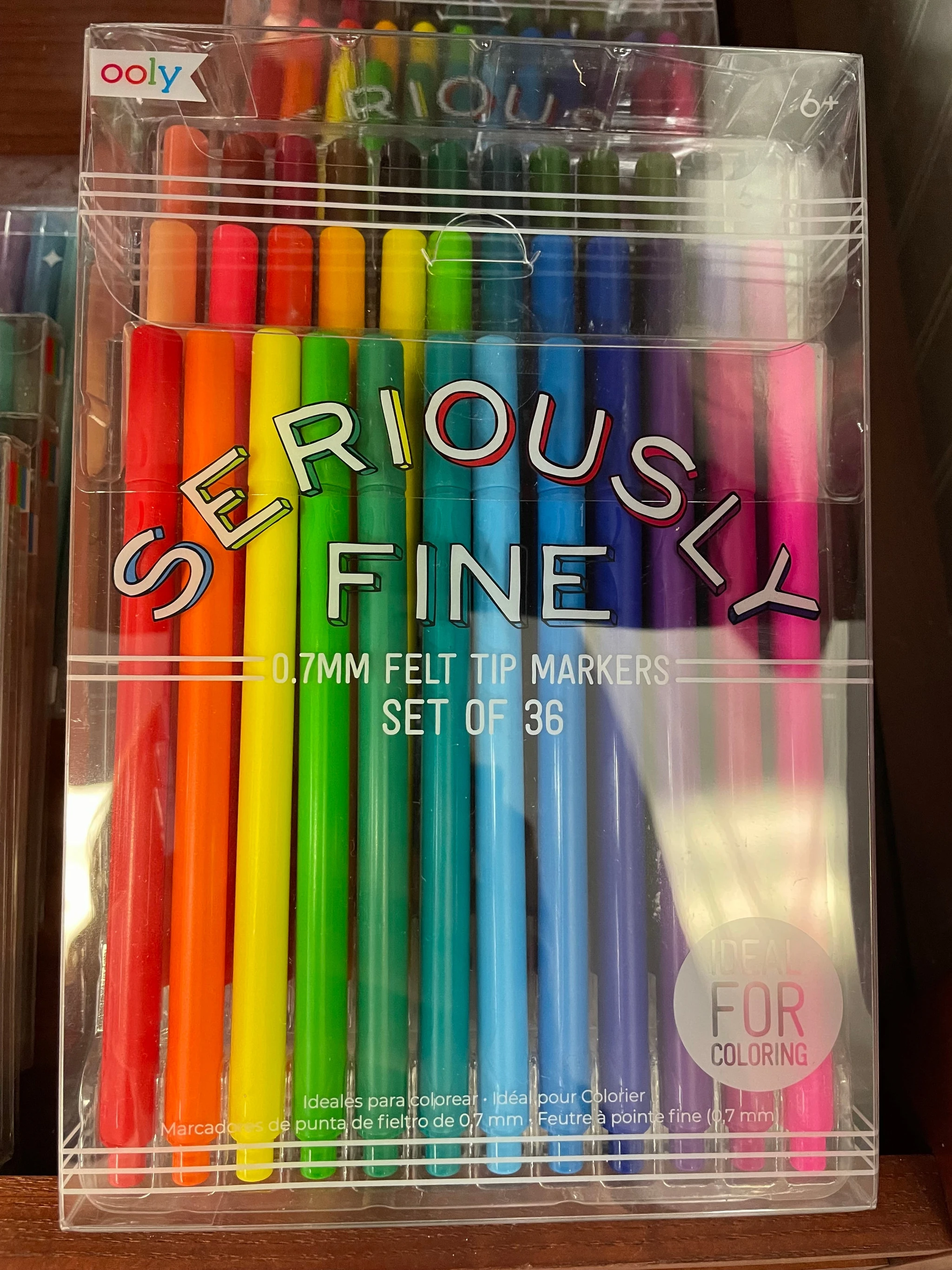 Seriously Fine Felt Tip Markers