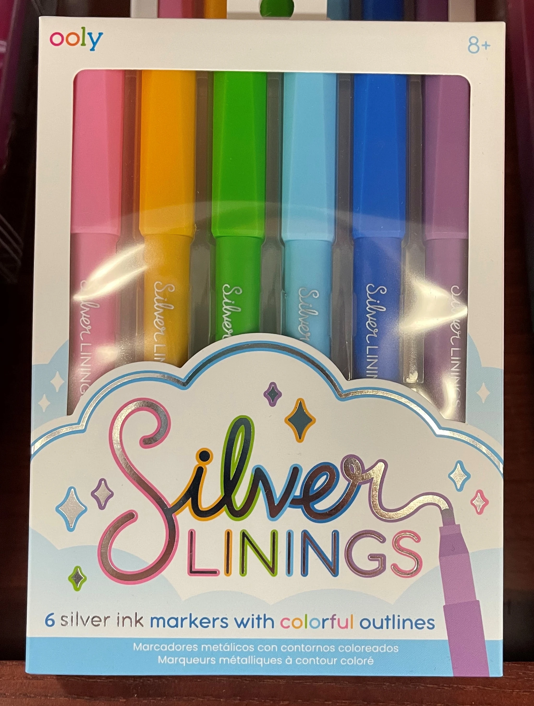 Silver Linings Outline Markers