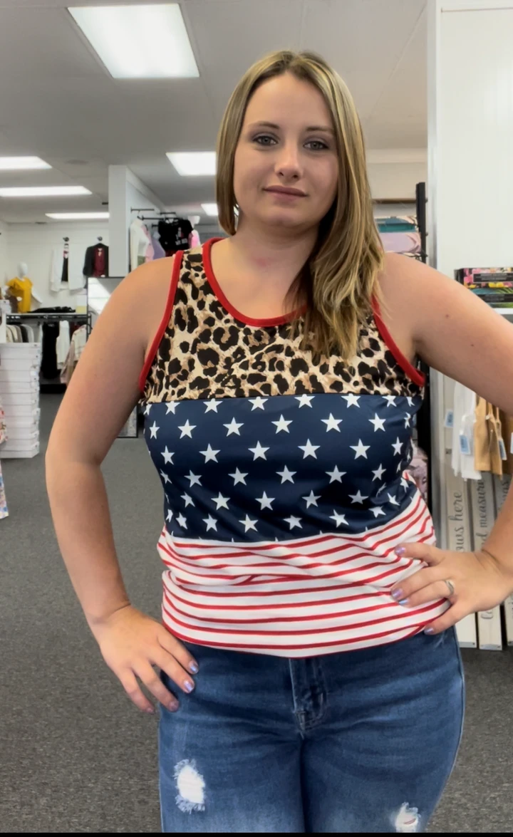 Red, White and Leopard!