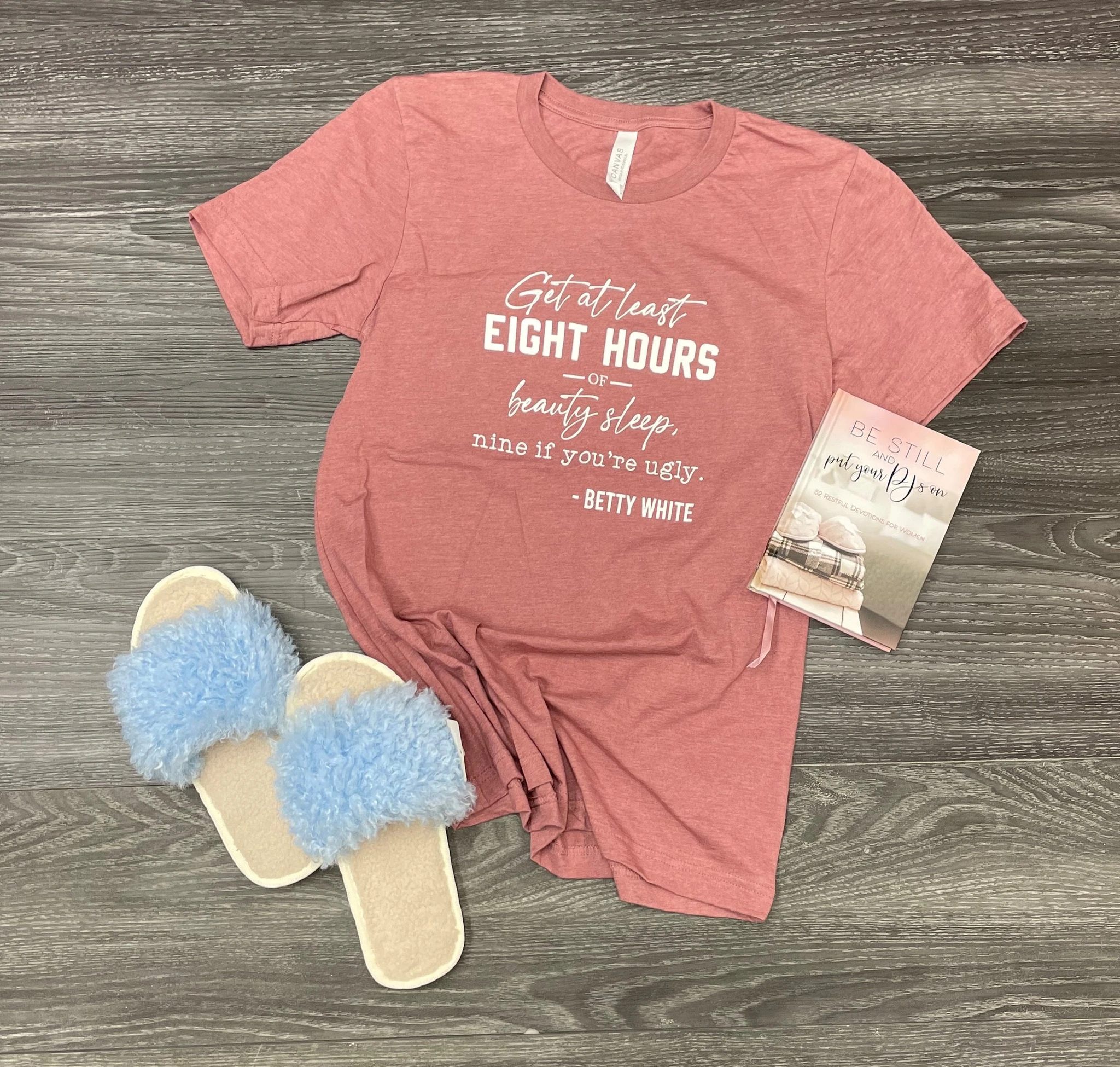 At Least Eight Hours Tee