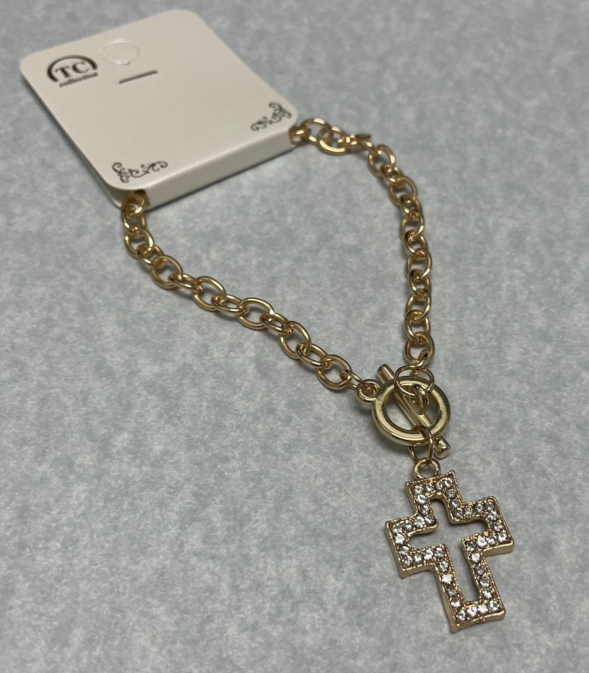 Chain Cross Bracelet