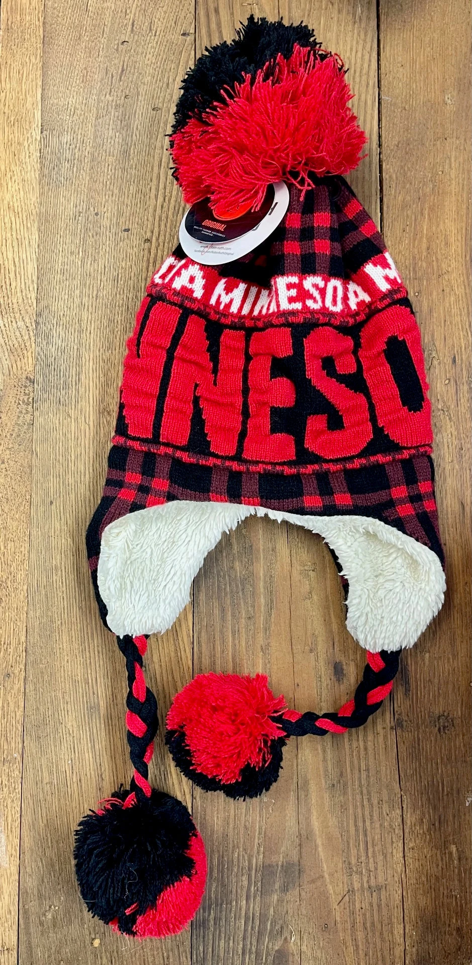 MN Pom Hat with Tassels