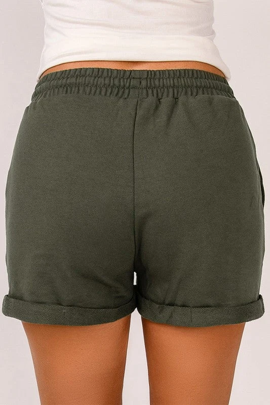 Lounge Shorts- GREEN