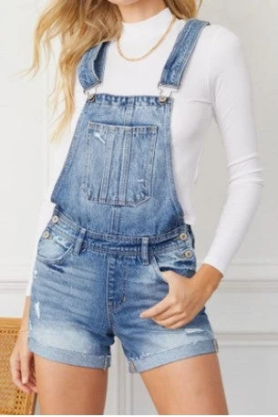 Meave KanCan Overall Shorts