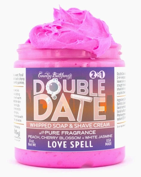 Double Date Whipped Soap & Shave