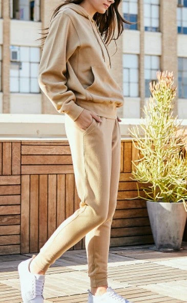 Sweat Joggers -TAN