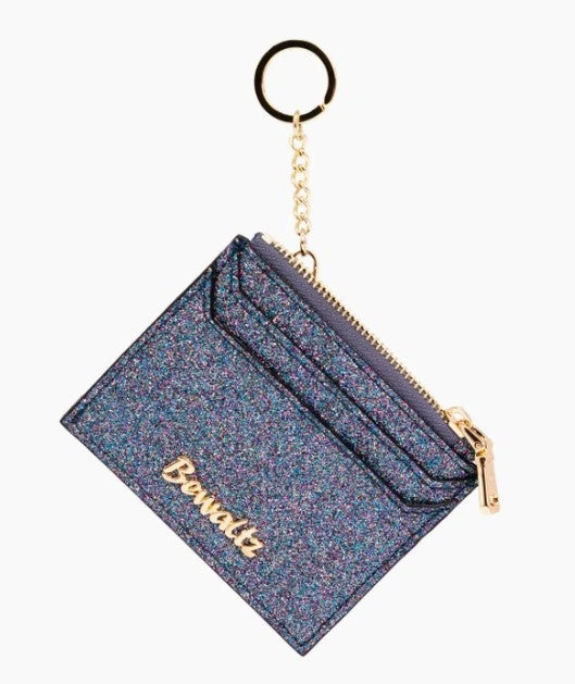 Glitter Keychain Card Holder
