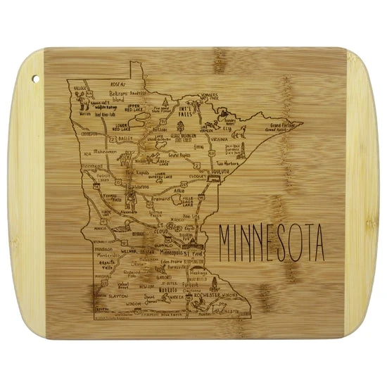 A Slice of Minnesota Life 11" Cutting Board & Serving Board