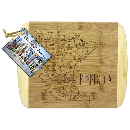 A Slice of Minnesota Life 11" Cutting Board & Serving Board