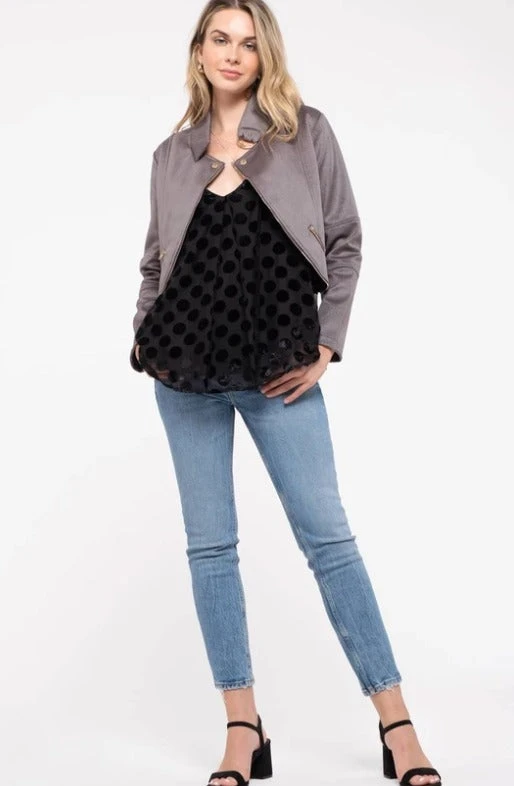 Short Moto Jacket