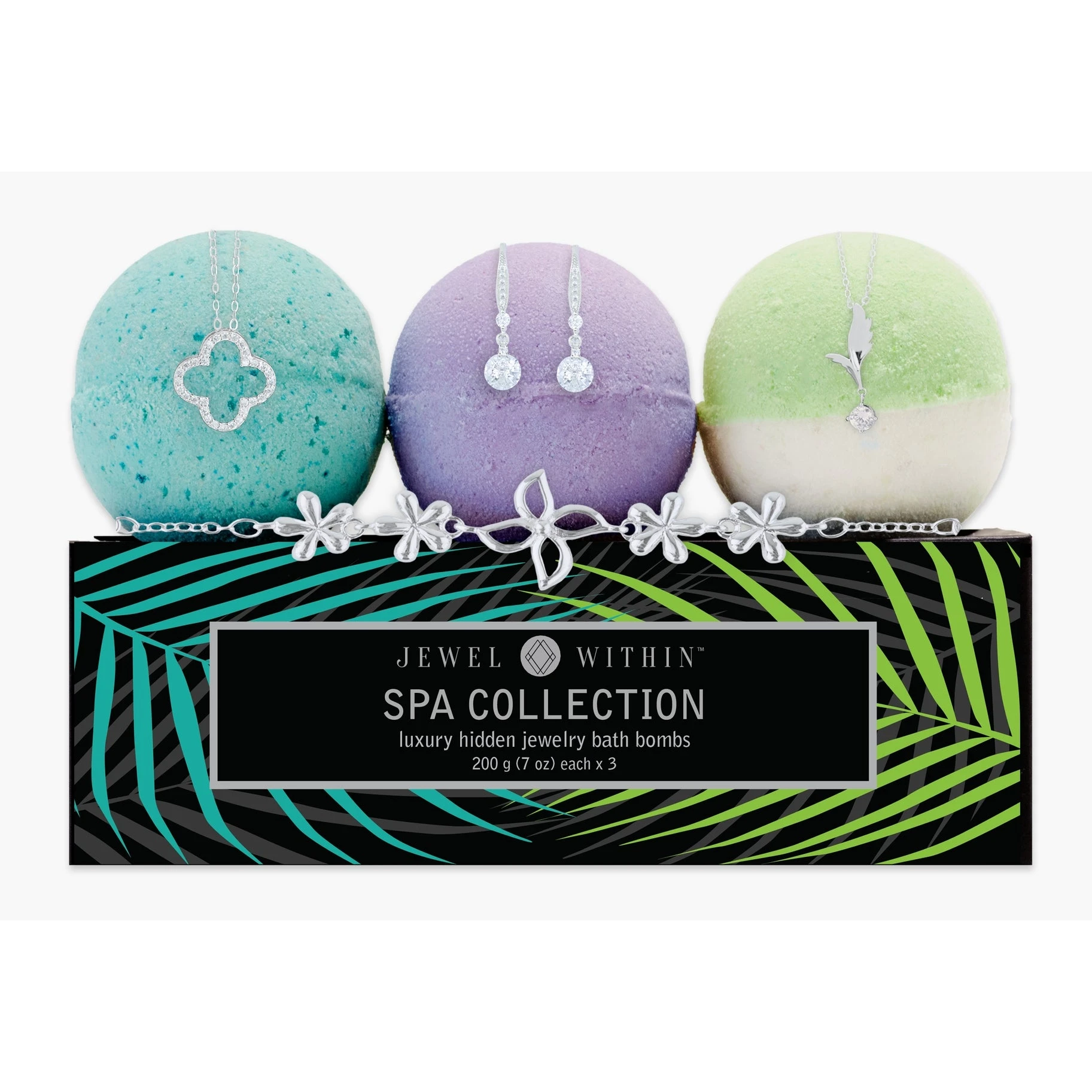 Jewelry Bath Bombs - Spa Collection