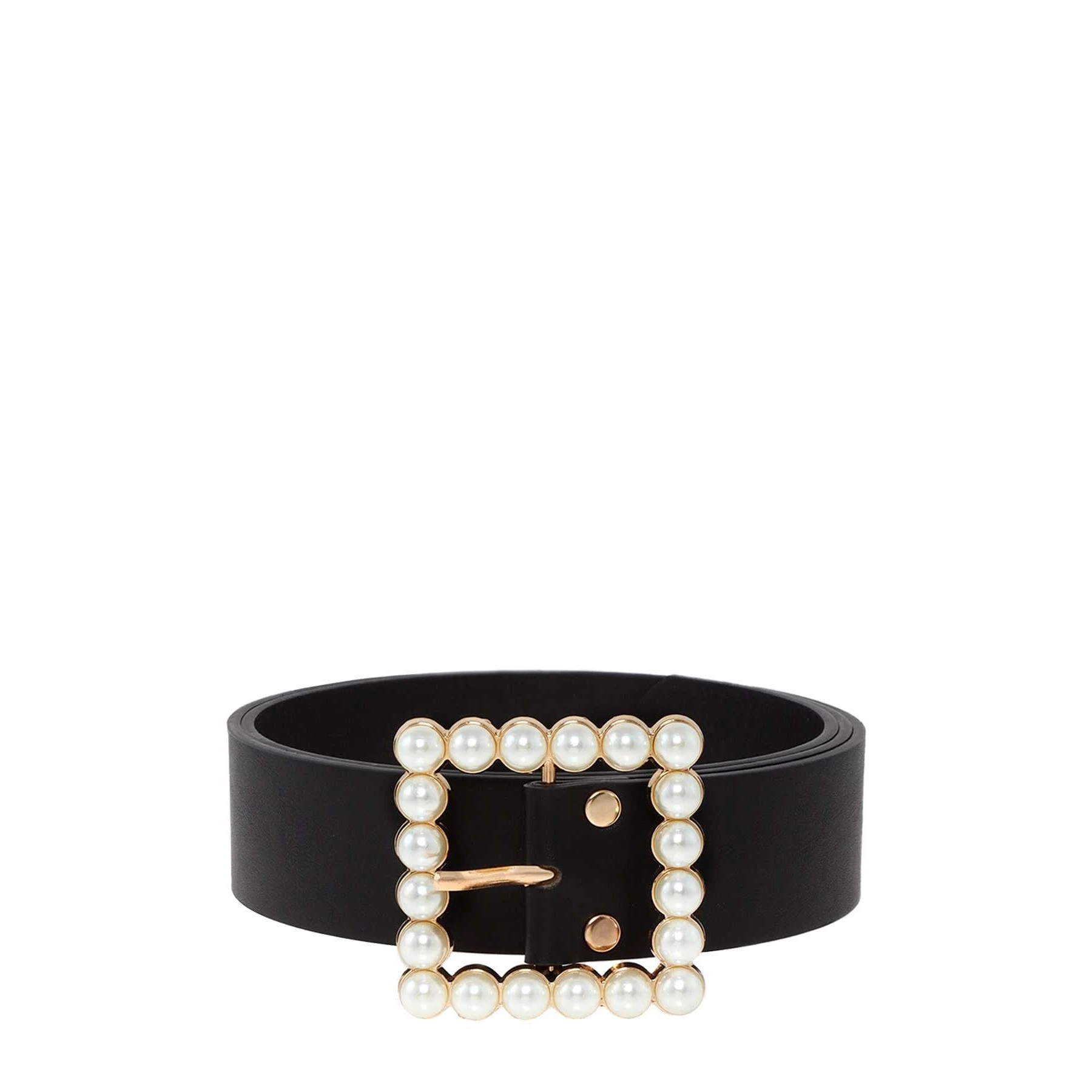 Pearl Square Buckle Belt