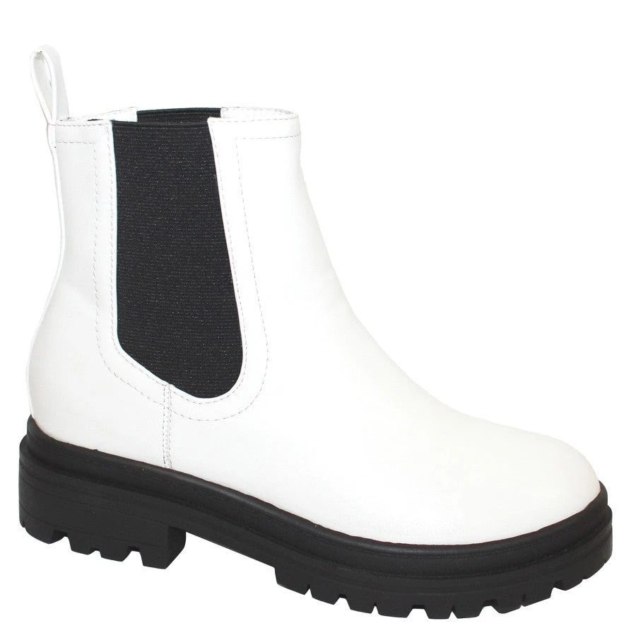 Billie Lug Sole Ankle Boots