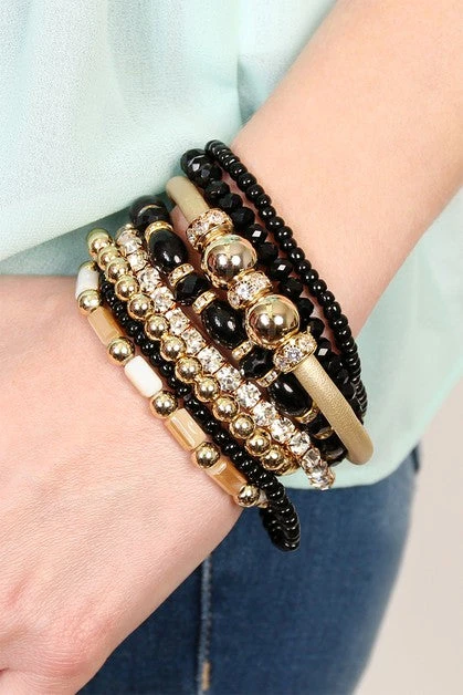 Multi Beaded Bracelet
