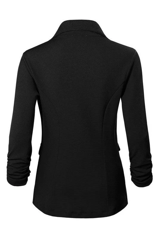 Stay Classy Blazer  - BLACK