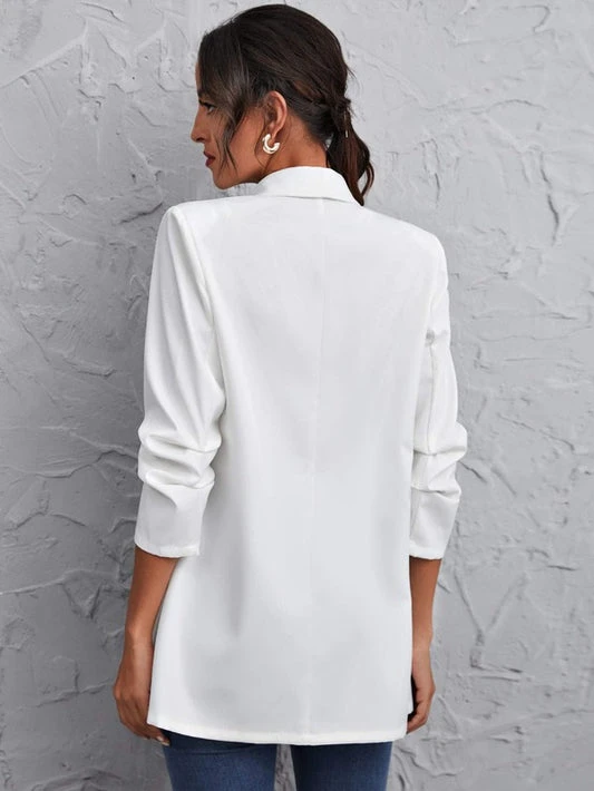 Lucille Blazer - White