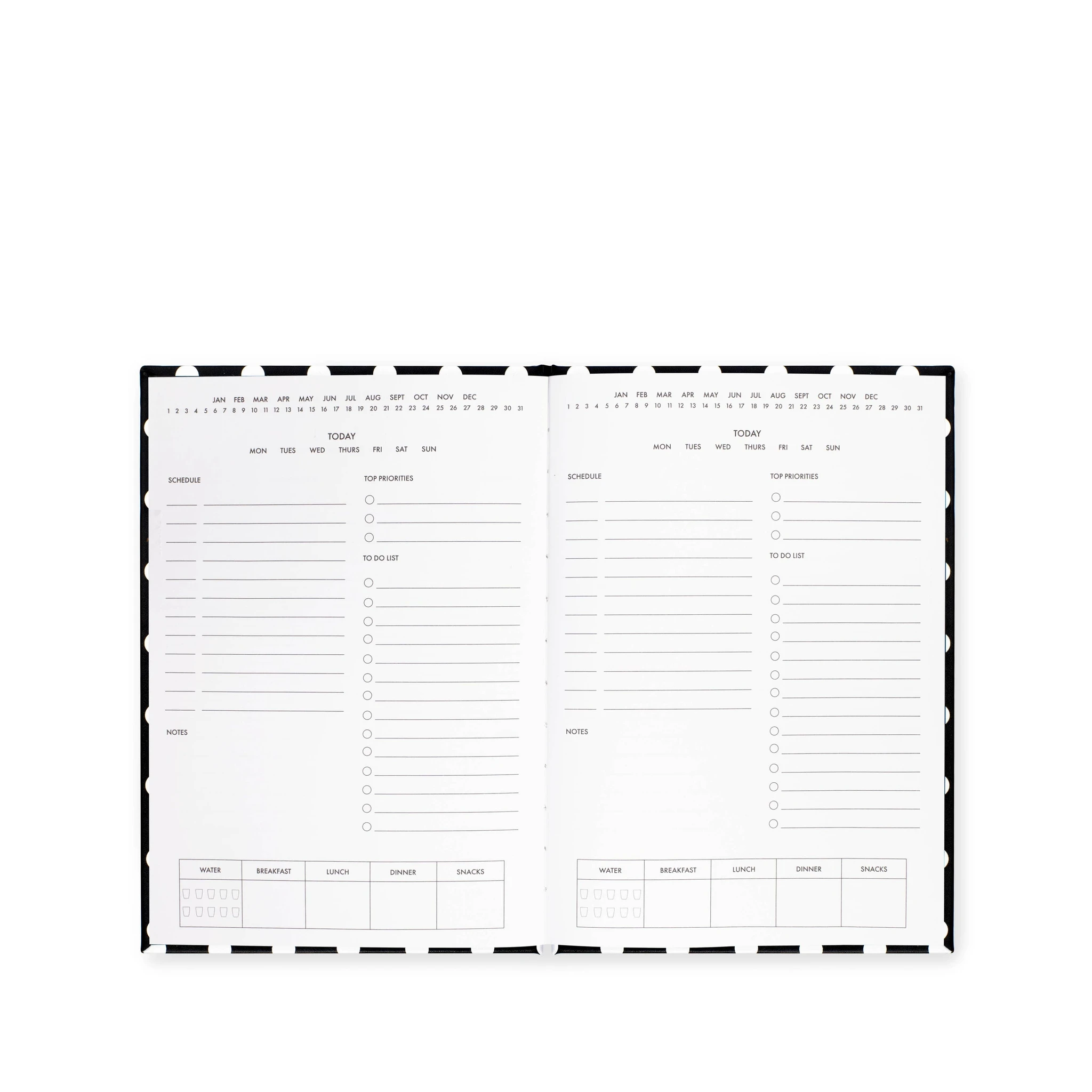 Kate Spade Daily To-Do Planner - Polka Dot