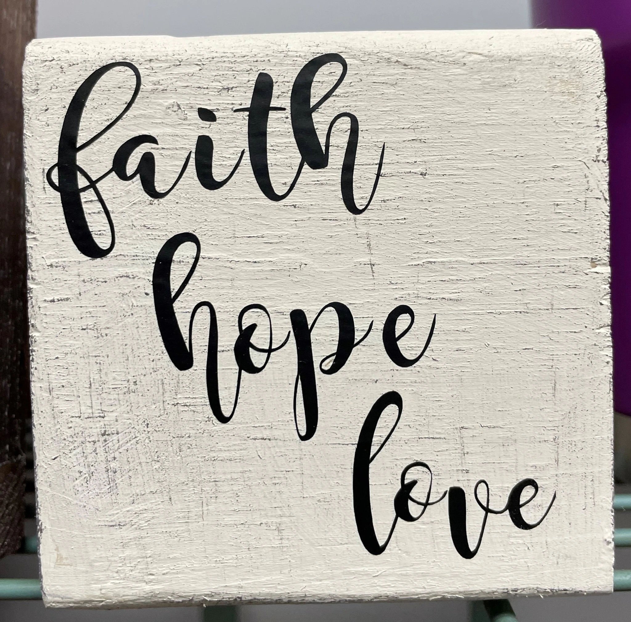 Faith Hope Love