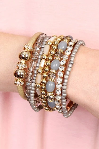 Multi Beaded Bracelet