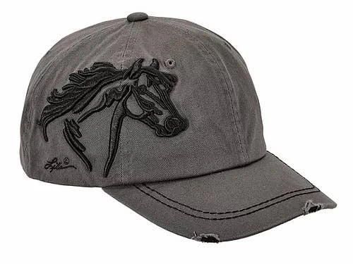 Horse head Distressed Ballcap