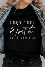 Know Your Worth
