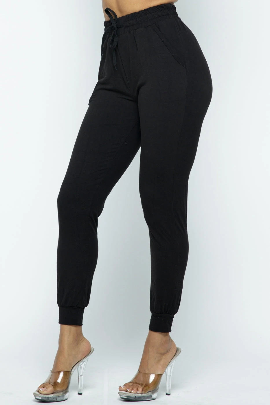 Lounge Joggers - BLACK