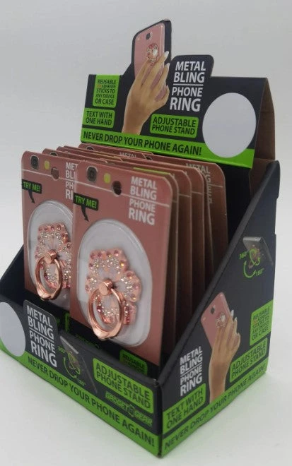 Metal Bling Phone Ring