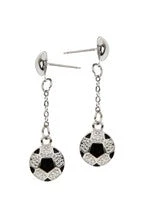 Soccer Earrings