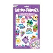 Colorful Cat Tattoos